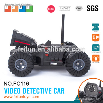 2014 neue cooles Auto! 4CH Iphone und Android kontrollierten ferngesteuertes Auto Spielzeug video detective Rc Spielzeugauto mit Videokamera